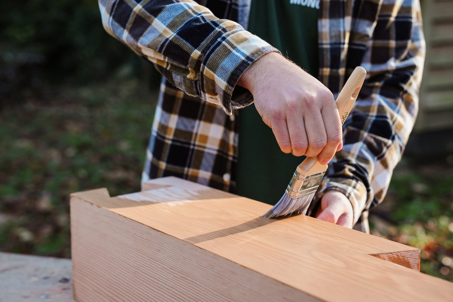 WoodCream-Anwendungsbürsten